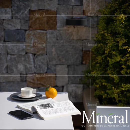 印第安纳墙石拐角（方形灰色） 商品图4