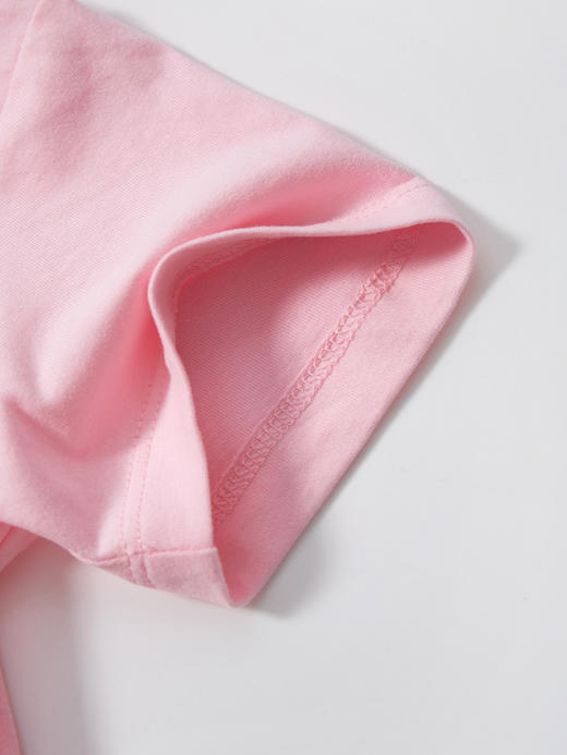 【少女感爆棚！】Little maven2024夏季新款女童T恤欧美风纯棉女童短袖T恤儿童上衣 商品图1