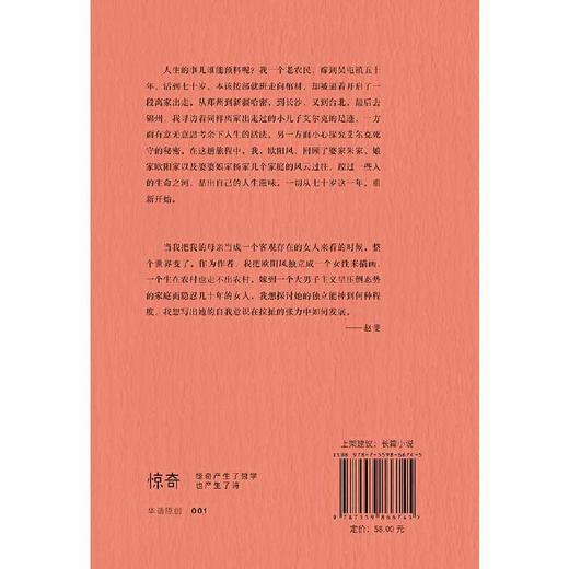 婆婆纳的旅程（一位中国母亲的女性觉醒；想象一种非东亚式的亲子关系；素朴天真的文字风格，中原某监狱狱警的长篇首作）(赵斐 著) 商品图3