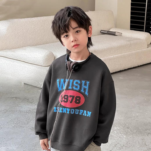 【爆款】贝叮熊 潮童休闲棉质卫衣 商品图1