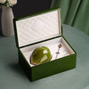 知音【实木烤漆.单瓷.牛油果绿+茶勺】150元1套.整箱10套 商品缩略图2