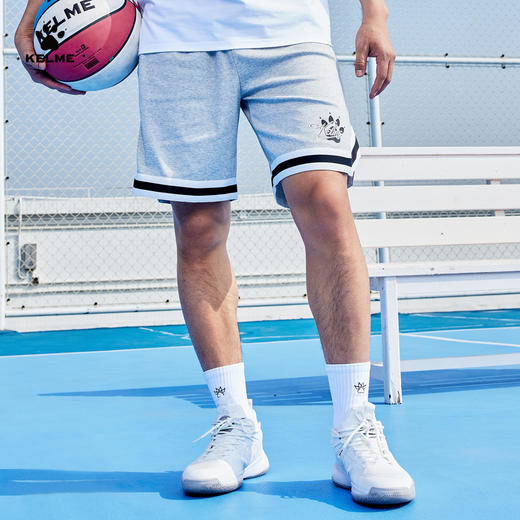 卡尔美夏季新款针织短裤 商品图2