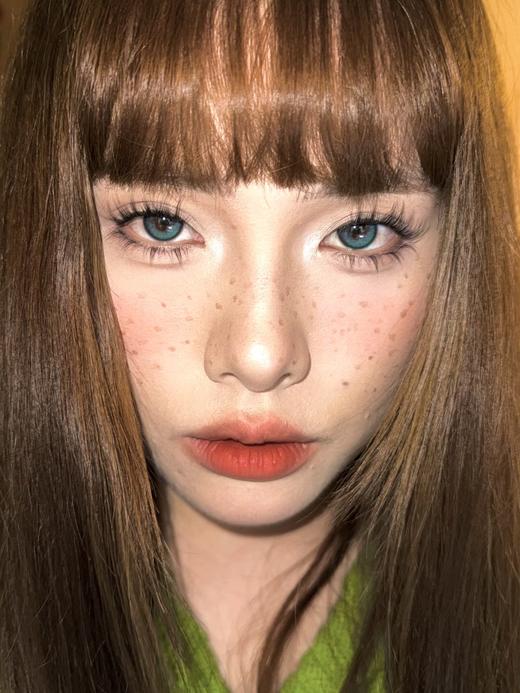 Kikicon旗下 ·蓝钻海岸&流光琥珀&伦敦月影｜14.5mm白狮参考着色中大｜半年抛  2片 商品图4