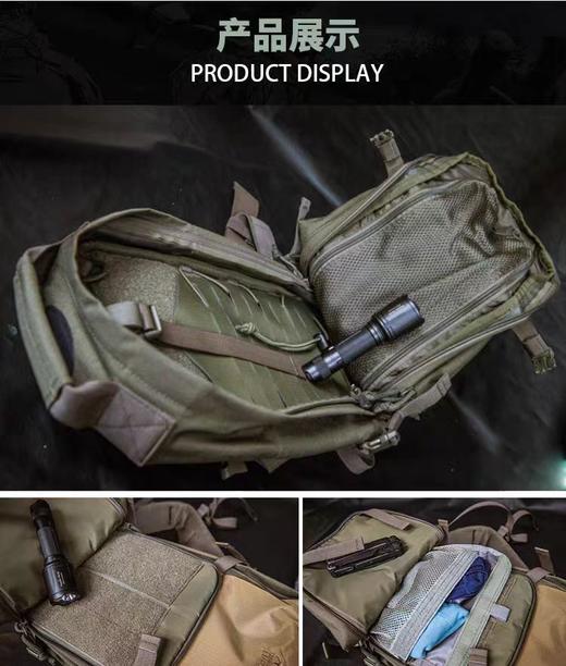 德国塔虎 TT战术斜挎包12 小型轻量单肩包军迷户外登山运动旅行包 商品图6