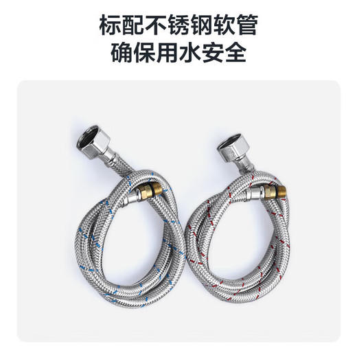 九牧（JOMOO）厨房水龙头304不锈钢洗菜盆360°旋转冷热双控龙头33180-748/7B-Z 商品图7