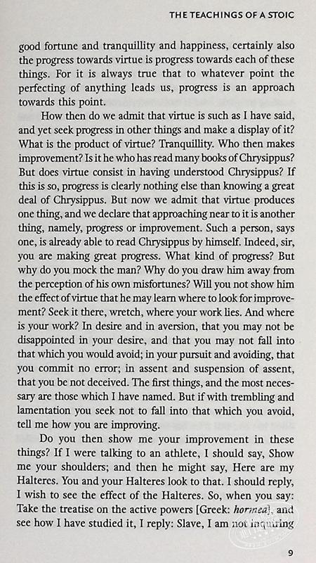 【中商原版】柯林斯经典 斯多葛主义者的教义 The Teachings of a Stoic Selected Discourses 英文原版 Epictetus 商品图5