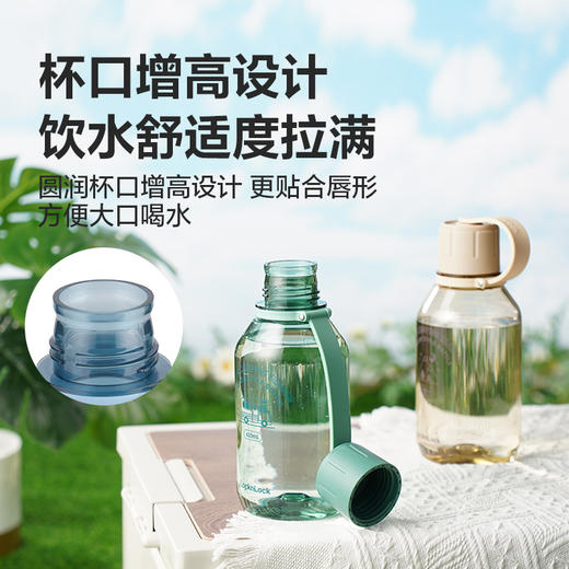 乐扣乐扣（LOCK&LOCK）tritan塑料户外露营运动水杯大容量学生夏季健身水杯ABF689/ABF690 商品图2