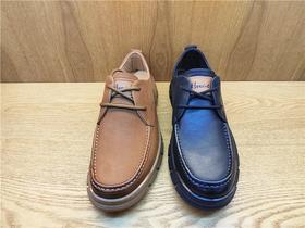 豪行春季新款12177568纯皮真皮商务休闲男鞋皮鞋单鞋专柜正品