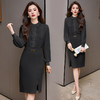 职业干练气质套装，高级感时尚衬衫包臀半身裙两件套RJLBH A666-6 商品缩略图2