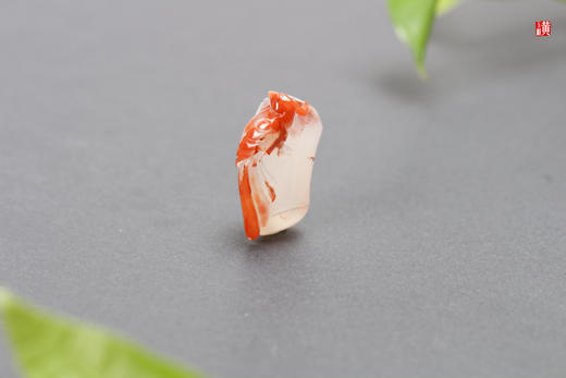 南红冰飘【竹报平安】吊坠  配精美挂绳 商品图0