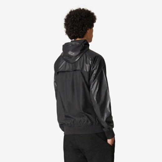 KENZO 高田贤三 男士字母徽标印花连帽外套 黑色 FA65 BL151 1NG 99 商品图2