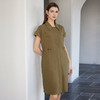【衬衫款棉质连衣裙】24年春夏新品女士棉质中长款连衣裙 商品缩略图2