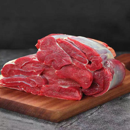 搏嘉黄牛肉 新鲜现切自然散养 绿色健康  牛腱子 2500g/箱   5斤装 商品图6