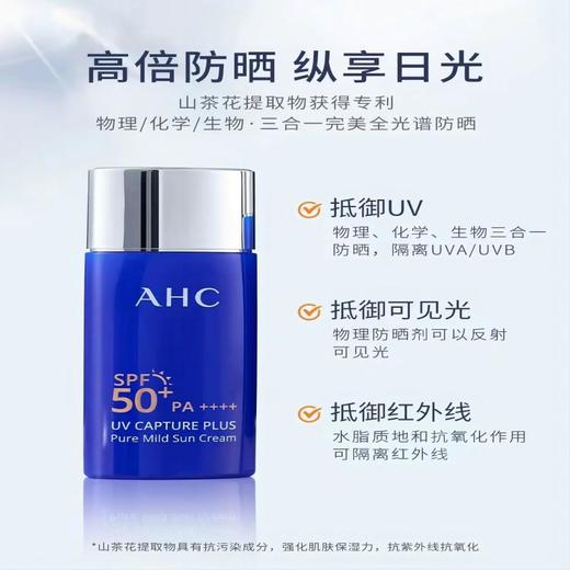 【到手两瓶】AHC小蓝瓶防晒霜（自营） | 高效防护、清爽不粘 商品图4