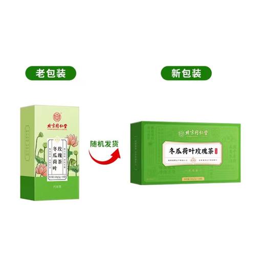 创办于1669年北京同仁堂决明子冬瓜荷叶茶即冲即饮花草茶橘皮玫瑰花茶茶包 商品图5