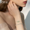 ZEGL设计师绿野漫迹系列925银蝴蝶手链女2024年新款小众精致手饰 商品缩略图1