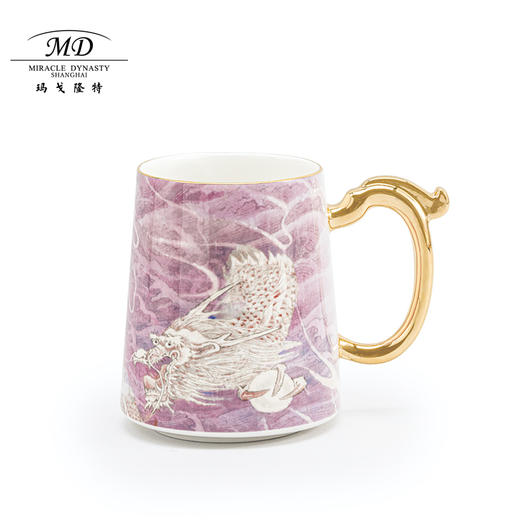 【玛戈隆特】龙年限定杯子家用高档骨瓷马克杯水杯牛奶杯礼盒装 商品图4