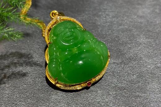 【御珠宫坊】金镶碧玉佛 商品图2