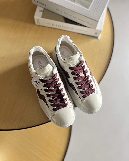 现货 THS 3.23-限时 霍根家 情侣款 巨巨巨轻便飞艇鞋 轻盈厚底运动鞋 3色 QZ078 商品图6