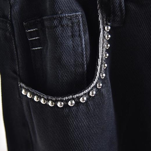 SAINT L’UCK/圣媛女装时尚直筒牛仔裤SA124C17 商品图4