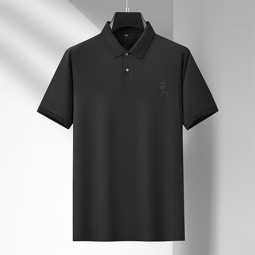【新款DDA】大依优型大码短袖Polo衫刺绣翻领加肥加大男士大号弹力透气舒适夏季半袖透气 商品图1