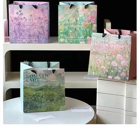 【春日上新】原野油画风手提袋（10个/包）28*28*28cm