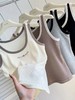女士固定杯带罩杯大版吊带背心春夏免穿文胸螺纹棉2305/2303/688/698/2509/8919/8926/2588/2589 商品缩略图10