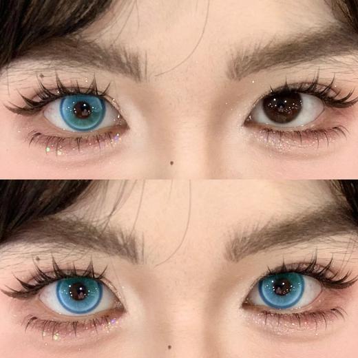 Yukicon2片/盒装日抛-YC053蓝色水母 商品图4