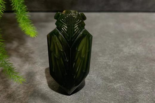 【御珠宫坊】青玉蝉挂件 商品图0