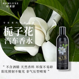 好莱舒汽车香水 无酒精安全除臭车载香水室内香氛车用栀子花香味
