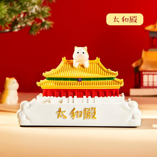 【故宫摆件】建筑手机座角楼太和殿御花园摆件 商品图1