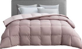 水星家纺  DH卓耀舒适混合鹅绒被(水晶玫瑰色)122966