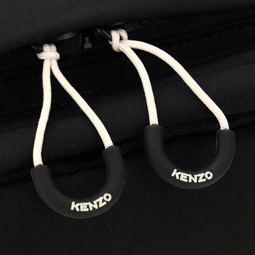 KENZO 高田贤三 女士字母徽标印花单肩包 黑色 FA65 SA220 F21 99 商品图3
