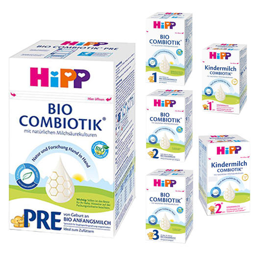 【保税】德国 喜宝（HiPP）益生菌奶粉 Pre段1段2段3段1+段2+段 商品图0