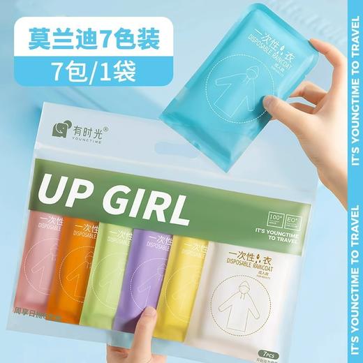 有时光 便携式成人儿童雨衣/雨鞋 商品图7
