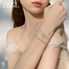 ZEGL设计师绿野漫迹系列925银蝴蝶手链女2024年新款小众精致手饰 商品缩略图2