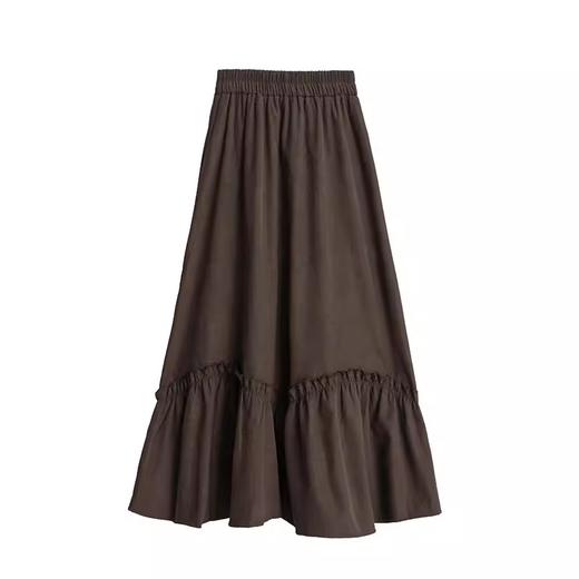 裁缝学苑AQ254新款半身裙纸样女装小个子A字裙中长款复古伞裙样板 商品图4