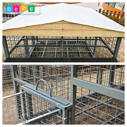 农场移动鸡舍 半自动喂食喂水器 商品图2