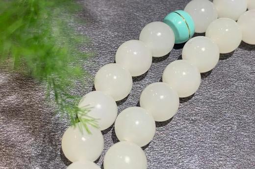 【御珠宫坊】羊脂白玉珠串 商品图5