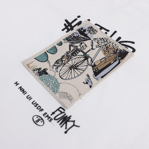 【断码清仓】HX 夏季圆领短袖T恤S102422887101/02/03 商品图9