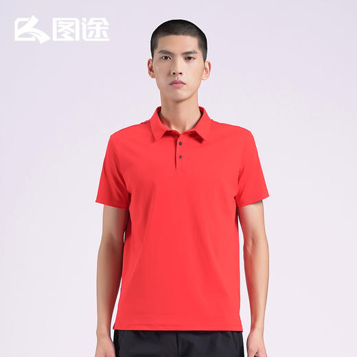 Senselead森力/男式短袖POLO（速干） SSAJJ810307 商品图0