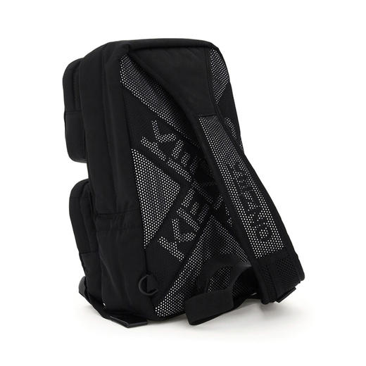 KENZO 高田贤三 女士字母徽标印花单肩包 黑色 FA65 SA220 F21 99 商品图2