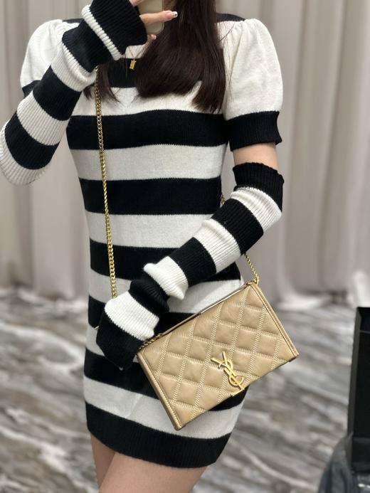 YS* Becky菱形绗缝小羊皮链条包 商品图8