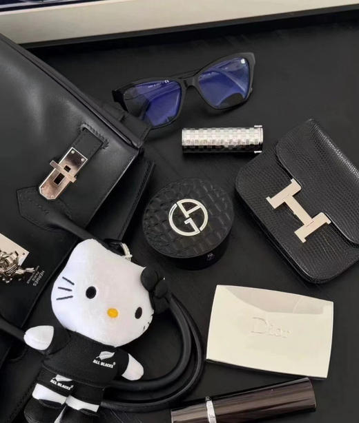 阿玛尼鳄纹奢黑黑气垫 商品图2