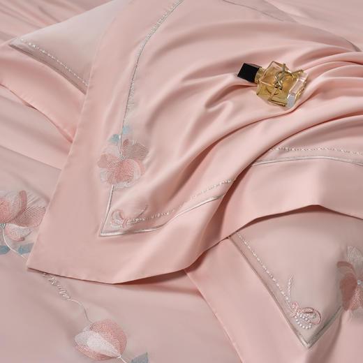 雅韵宫廷刺绣系列 清莹-粉玉 38.4%莱赛尔 61.6%棉 商品图4