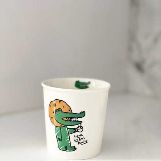 LLd曲奇🍪小鳄鱼陶瓷杯 商品图0