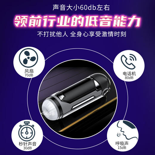 【智能全自动】暴风姬飞机杯 智能加热吮吸伸缩 商品图3