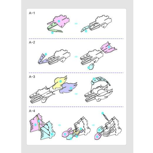 Q书架 爱拼3D益智手工 御龙号   爱拼益智产品教育研发组(爱拼益智产品教育研发组) 商品图4
