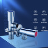 九牧（JOMOO）铜合金加厚防爆防漏单热加长角阀44079-580/1C-1 商品缩略图4