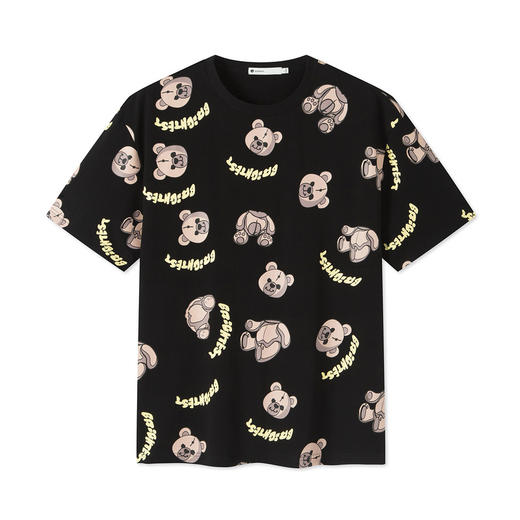 gxg jeans白色圆领短袖T恤11D1440173C 商品图4